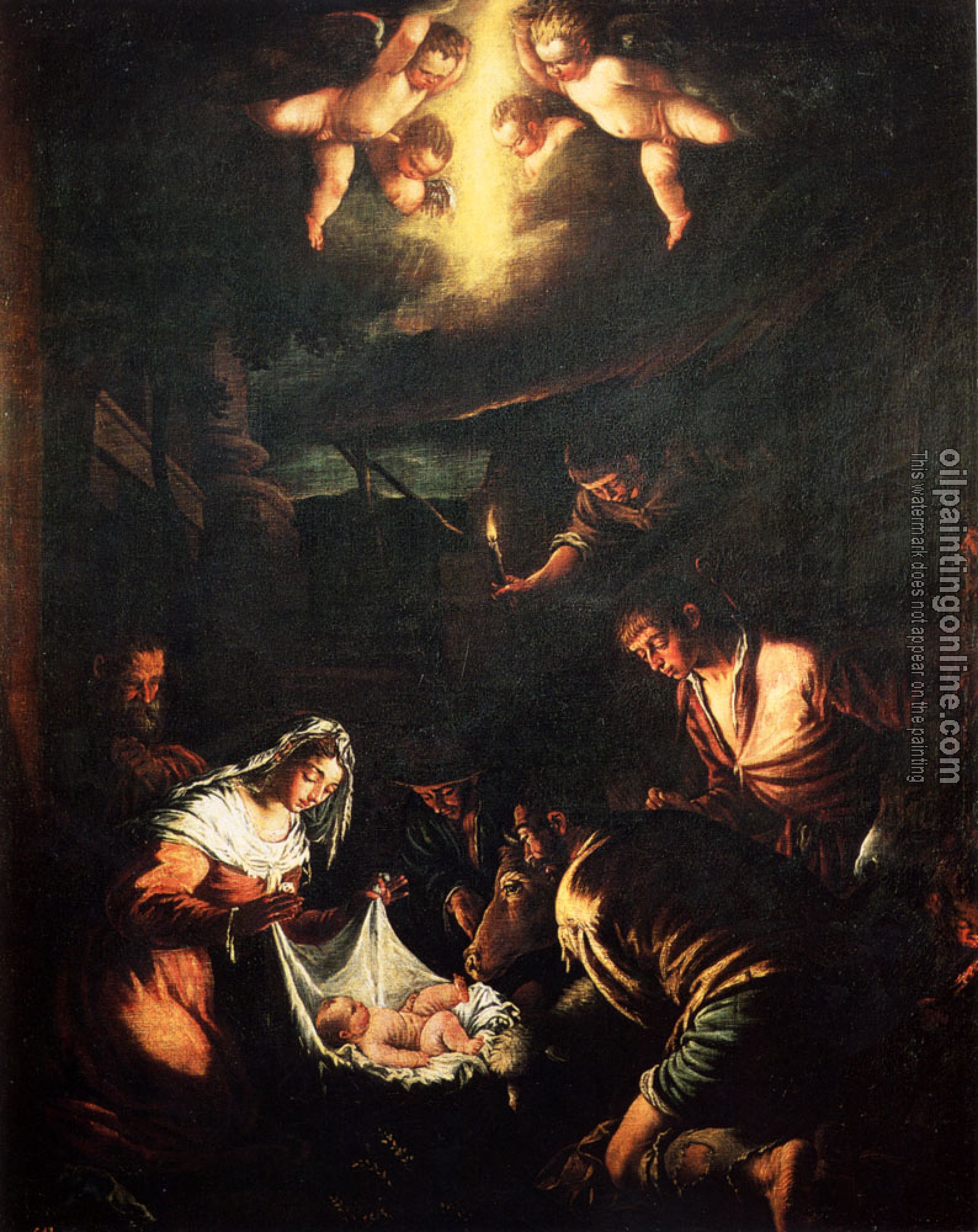 Bassano, Jacopo - The Adoration Of The Shepherds
